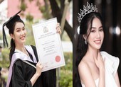 Á hậu Phương Anh: ‘Tôi học khi chờ makeup, thử quần áo’