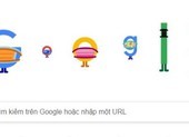 Doodle mới của Google nhấn mạnh đeo khẩu trang khi ra đường
