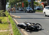 1 người nước ngoài tử vong sau khi ngã xe máy ở quận 3