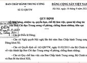 Ban Nội chính Trung ương thêm nhiệm vụ, chưa thêm bộ máy