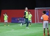 ST Sơn Thạch bị thẻ vàng vì tự ý ra sân ăn mừng bàn thắng tại Cầu thủ nhí 2021
