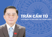 Ông Trần Cẩm Tú tái đắc cử Chủ nhiệm UBKT Trung ương khóa XIII