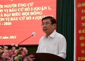 Ông Nguyễn Thành Phong cam kết tận tụy vì sự phát triển của TP