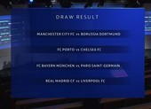 Bốc thăm Champions League: Bayern - PSG, Real - Liverpool