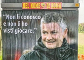 Fan AS Roma tức giận đáp trả Solskjaer