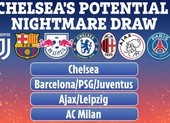 Chelsea đối mặt bảng tử thần ở Champions League