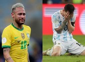 Chùm ảnh: Messi quỵ gối ôm mặt xúc động, Neymar khóc nức nở