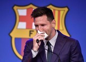 Messi khóc nức nở: ‘Tôi yêu Barcelona và muốn ở lại'