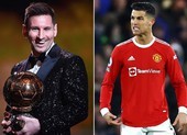 Thua ở bán kết, Messi và Ronaldo giành quả bóng đồng 2021