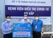 Hội doanh nhân trẻ TP.HCM tặng thêm máy thở cho các bệnh viện dã chiến