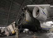 ẢNH: Cận cảnh máy bay lớn nhất thế giới của Ukraine bị phá hủy