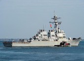 Tàu khu trục Mỹ đi qua eo biển Đài Loan nhạy cảm