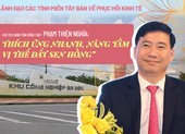 Chủ tịch UBND tỉnh Đồng Tháp: Thích ứng nhanh, nâng tầm vị thế đất Sen hồng