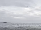 Huy động trực thăng tìm kiếm nạn nhân vụ chìm ca nô ngoài biển Cửa Đại