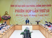 Thủ tướng đang chủ trì họp Ban chỉ đạo phòng chống dịch COVID-19