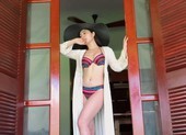 Diễn viên Thanh Trúc diện bikini gợi cảm ở tuổi 35