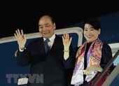 Chủ tịch nước Nguyễn Xuân Phúc đến Geneva, bắt đầu thăm chính thức Thụy Sĩ