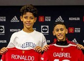 MU chính thức ký hợp đồng với Cristiano Ronaldo Jr