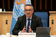 Tổng Giám đốc Tổ chức Y tế Thế giới (WHO), ông Tedros Adhanom Ghebreyesus. Ảnh: REUTERS