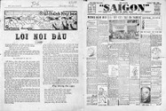 Ảnh trái: Số 1 phụ trương đua ngựa của Sài thành nhật báo ra ngày 23-11-1930. Ảnh: Thư viện Quốc gia Việt Nam. Ảnh phải: Sài Gòn số xuân Giáp Tuất 1934. Ảnh: Tư liệu của Đình Ba
