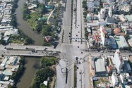 TP.HCM xóa điểm đen ùn tắc trên đại lộ Nguyễn Văn Linh