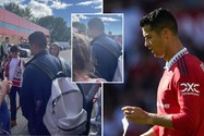 Ronaldo bị phát hiện ‘trốn’ khỏi sân Old Trafford