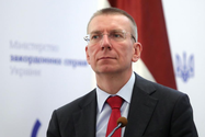 Ngoại trưởng Latvia Edgars Rinkevics. Ảnh: UKRINFORM