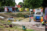 Địa điểm xảy ra vụ tai nạn ở thị trấn Nieuw-Beijerland (Hà Lan). Ảnh AFP