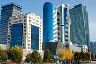 Toàn cảnh thủ đô Nur-Sultan (Astana). Ảnh: RT