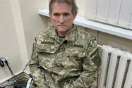 Phía Ukraine nói đã bắt giữ ông Viktor Medvedchuk - nhà lập pháp Ukraine được cho là có đường lối thân thiện với Nga. Ảnh: V_ZELENSKIY_OFFICIAL / TELEGRAM