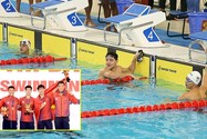 Clip HLV tuyển bơi Việt Nam lý giải chiếc HCV "từ trên trời rơi xuống"