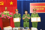 2 đơn vị nghiệp vụ Công an quận Tân Bình được khen sau 3 vụ án lớn