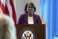 Đại sứ Mỹ tại Liên Hợp Quốc - bà Linda Thomas-Greenfield.