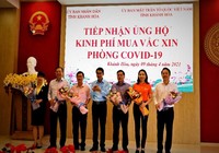 Khánh Hòa: Gần 27 tỉ đồng mua vaccine COVID-19