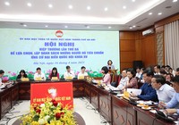 Hà Nội chốt 36 ứng cử viên ĐBQH