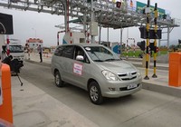 Trạm thu phí đường bộ không dừng đầu tiên hoạt động