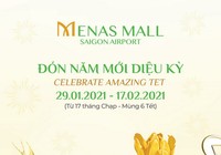 Đón năm mới diệu kỳ tại Menas Mall Saigon Airport