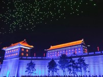 Mãn nhãn với màn trình diễn ánh sáng từ hơn 1300 flycam