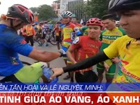 Cảm động hình ảnh Tấn Hoài chăm vết thương Lê Nguyệt Minh