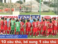 Video thầy Park loại 10 cầu thủ, bổ sung một cầu thủ U-22