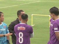 Tiến Linh và các cầu thủ Viettel đã có mặt tập cùng đội tuyển