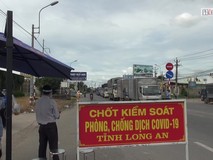 Chốt kiểm soát Bình Chánh - Long An: Không có...