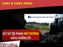 Xét xử tội phạm ô nhiễm môi trường đang vướng...