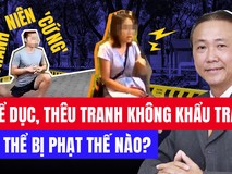 Video: Tập thể dục, thêu tranh ngoài công viên...