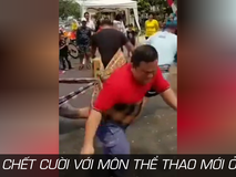 Chết cười với môn thể thao 'lạ' ở Indonesia