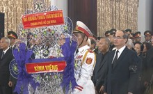 Lễ viếng nguyên Tổng Bí thư Đỗ Mười tại TP.HCM