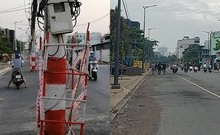 Video: Đường Tô Hiệu trước và sau khi dời trụ điện giữa đường