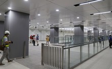 Video: Cận cảnh tầng B1 ga Ba Son của Metro số 1 