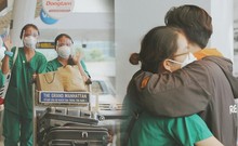 Cô sinh viên ngành y tạm biệt TP.HCM về Hà Nội: ‘Hết dịch mình sẽ gặp nhau’