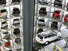 Thích thú với bãi đỗ xe siêu hiện đại